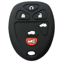 Key Fob Cover for Yukon Tahoe: Key Fob Case Protector Fit for 2007 to 2014 Chevy Tahoe Surburban GMC Yukon XL Denali 15913427 15857840 20869057 22756462 (1 Pic)