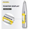 CGOLDENWALL Concrete Rebound Hammer Tester Resiliometer Test Meter Tool Within