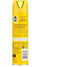 Pledge Expert Care Wood Polish Spray, Shines and Protects, Removes Fingerprints,