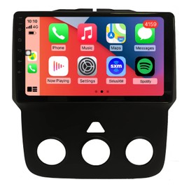 for Dodge RAM 1500 2500 3500 Radio Upgrade 2013-2018 Manual AC Stereo Replacement 1280 * 720 Touch Screen Build in Wireless carplay Wired Android Auto