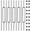 10 Pack Staircase Balusters, 1/2" x 44", Hollow Straight and