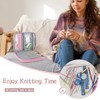 Katech Knitting Needle Case (up to 8''), Circular Knitting Needles
