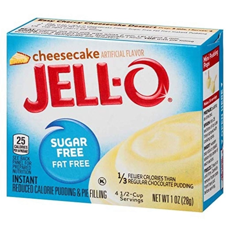 Jell-O Instant Cheesecake Sugar-Free Fat Free Pudding & Pie Filling