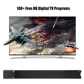 Key Antenna,480p1080p 100+ HD Digital TV Programs Antenna,No Monthly Fee TV Antenna,Digital Indoor Antenna,Outdoor HDTV Antenna