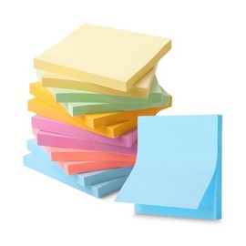 Mr. Pen - Notas adhesivas pastel, 3 x 3 pulgadas, 12 blocs, 720 hojas, notas adhesivas coloridas de 3 x 3, a granel para suministros de diario        