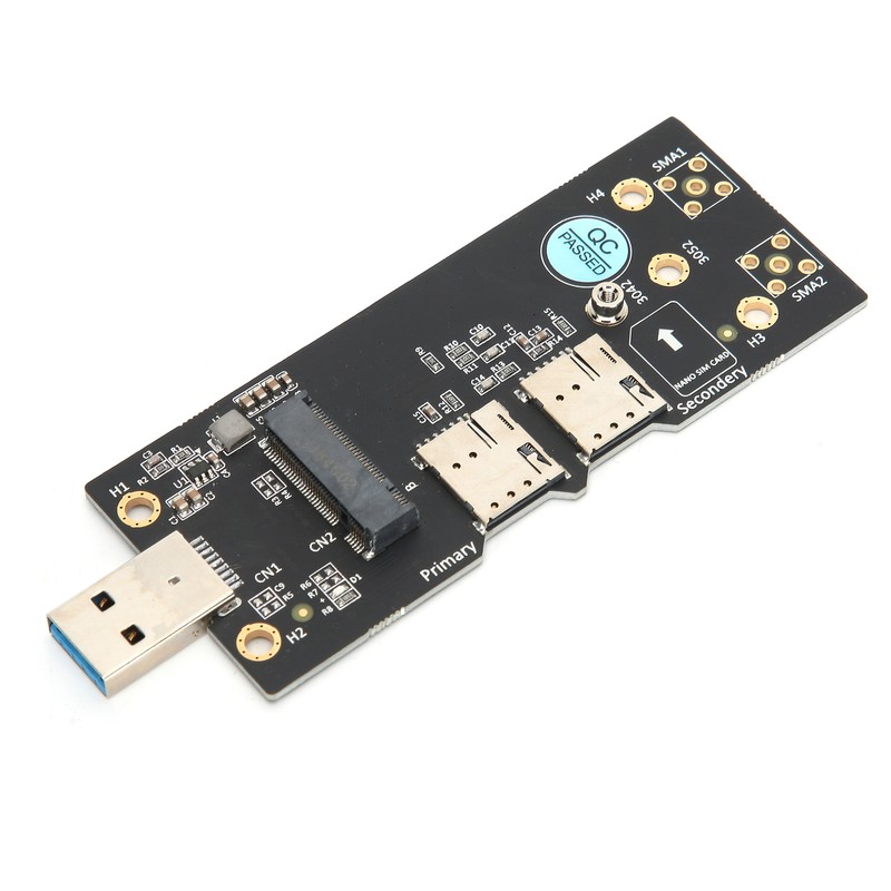 Adapter Card NGFF(M.2) Key B to USB 3.0 with Dual