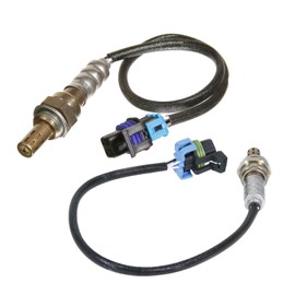 Carock 2Pcs O2 Oxygen Sensors 234-4337, 234-4243 Upstream O2 Sensor 1 & Downstream O2 Sensor 2 Heated Compatible with Chevy Colorado, GMC Canyon, Hummer H3 H3T Oxygen Sensors