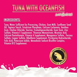 Fussie Cat Wet Cat Food in Goat Milk Gravy w/ Tuna (12 Cans Total, 2.47 Oz Each)