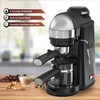Brentwood GA-135BK Espresso and Cappuccino Maker, 4 Servings, Black