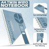 HOVUK Wire-Bound Spiral Notebook Journal, Composition Notebook with Pre-Perforated Pages,
