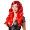 Wigged Love Long Wavy Hair Wig Red 63cm