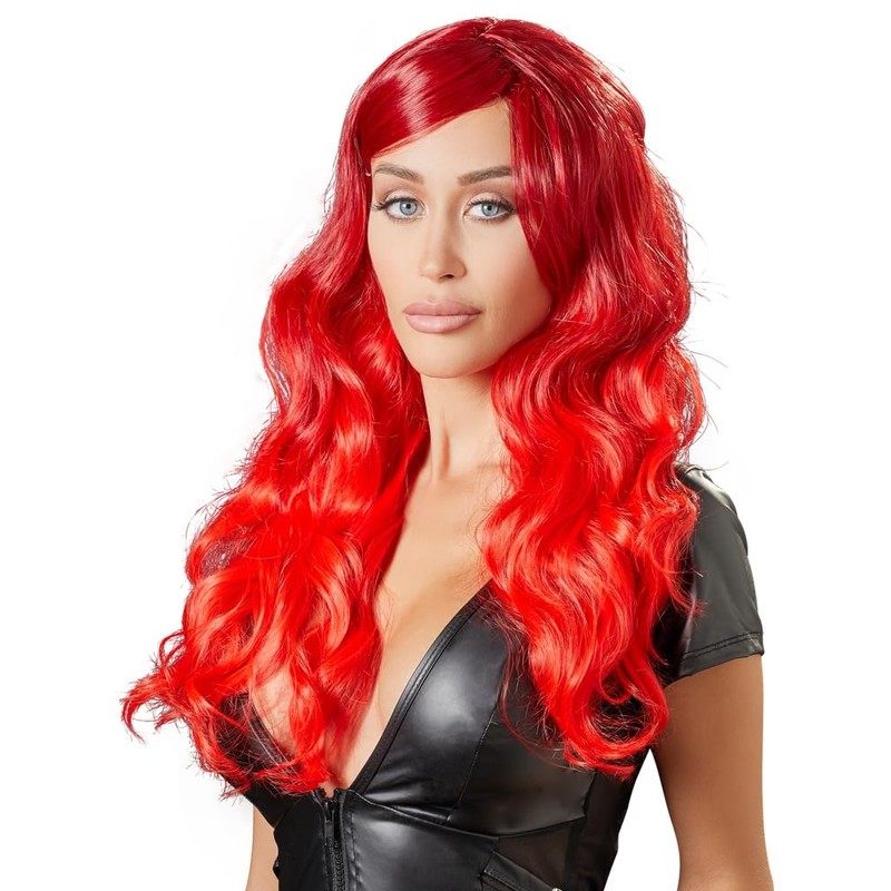 Wigged Love Long Wavy Hair Wig Red 63cm