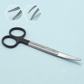 Mayo Dissecting Scissors Super Cut 5.5" Curved Serrated
