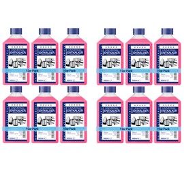 12 x 500 ml Universal Descaler for Fully Automatic Coffee Machines and Coffee Machines, 125 ml Each for 2500 ml Descaler Solution