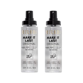 Milani Make It Last Original - Natural Finish Setting SPray - 3-in-1 Setting Spray and Primer- Prime + Correct + Set - Makeup Finishing Spray and Primer - Long Lasting Makeup Primer and Spray - 2 Pack