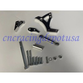 CNCDPT Billet Aluminum Passenger Side Alternator Bracket Set For Ford 351C Cleveland