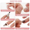 ieron 24 Colours 576 Pieces Artificial Nails Acrylic for Nail