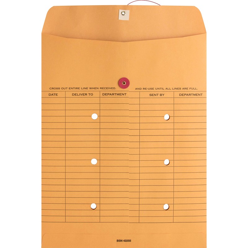 Business Source 2-Sided Inter Department Envelopes (42255)