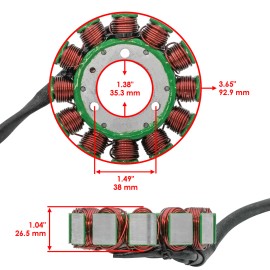 Celox Stator & Gasket for Suzuki GS750 GS750L GS750N 1977 1978 1979 12-Pole
