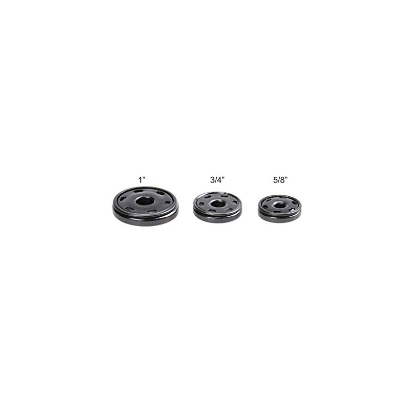 Cotowin Sew-On Snaps,Gunmetal Press Buttons,Pack of 10, 5/8" / 15mm