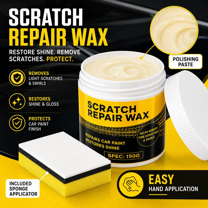 Car Scratch Repair Wax for Paint Care – 150g Polishing