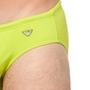 Emporio Armani Men's Standard Classic Swim Brief, Lime Punch, Medium