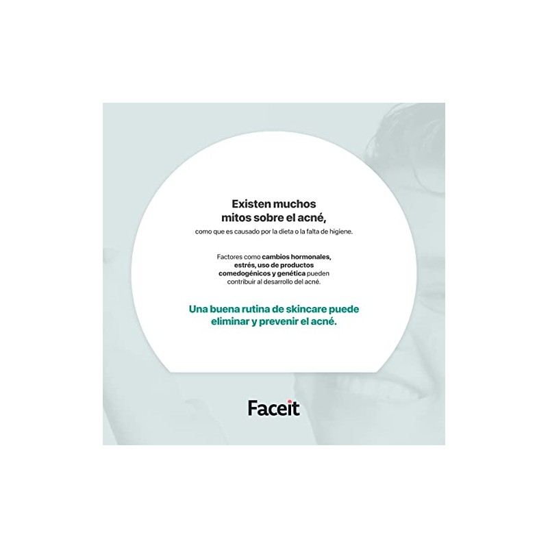 Faceit Limpiador Facial Espuma Antiacné 180 ml