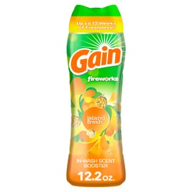 Gain Fireworks In-Wash Scent Booster, Island Fresh, 12.2 oz