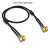 Generic Cable Pants, Speaker Wire Pants Y Boot 6mm-2conductor(6mm-2x3mm) Dressing