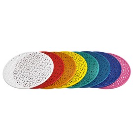 Gourmet Basics by Mikasa Bug Screen Drink Cover Set, Set of 8, 4 Inch, Multicolored