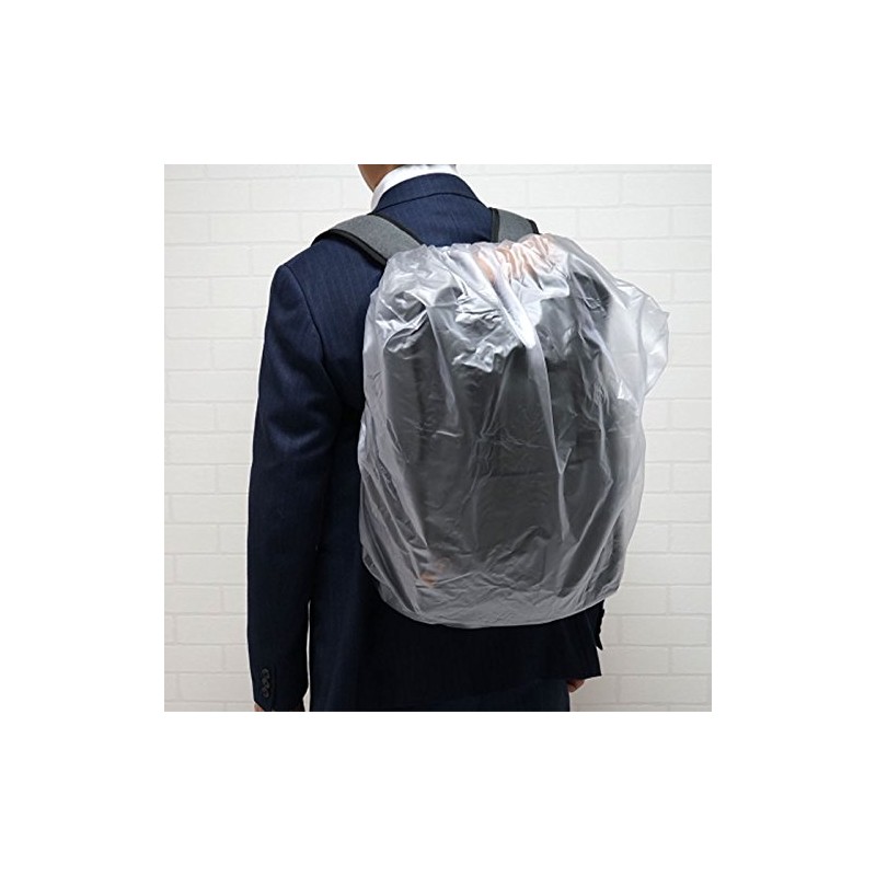 Rucksack Cover Translucent Medium Size Made in Japan
