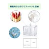 ARROWWAY Cotton Swab Case, Acrylic, Lid Included, Cotton Swab Case,