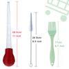 7 Pieces Nylon Heat-resistant Turkey Baster Cooking Set Includes 4