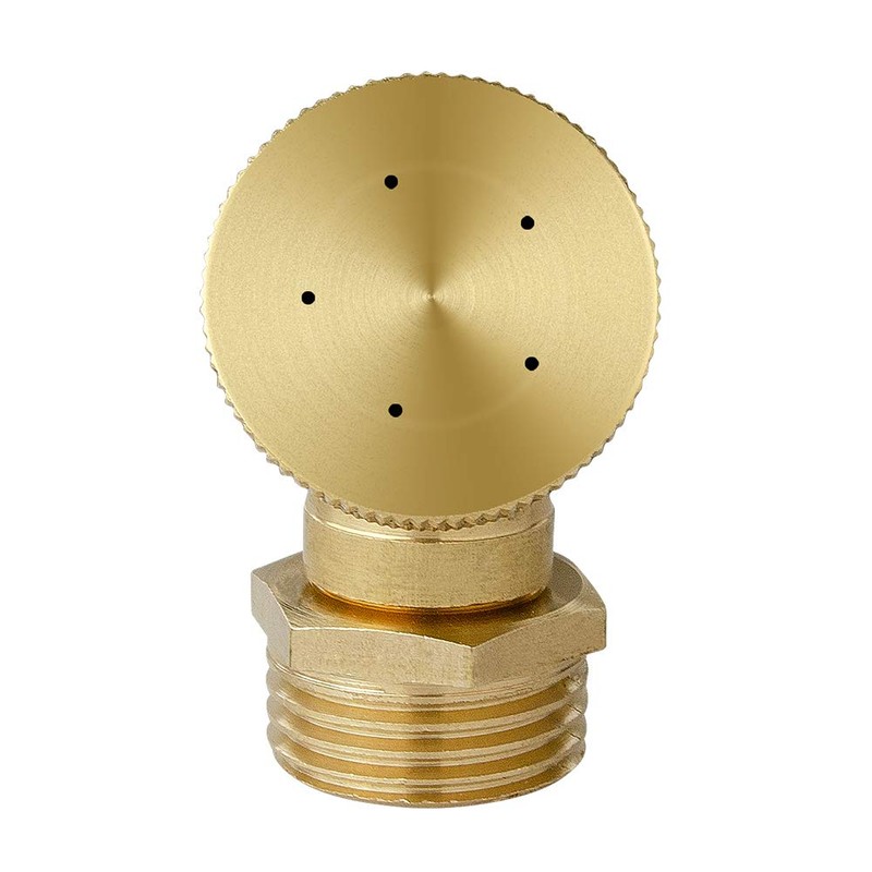 Feelers Brass Misting Spray Nozzle, 1/2" BSPF 5-Holes Atomizing Spray