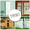 Door Security Slide Latch Lock, Upgrade 3 Inches Thickened Stainless