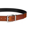Cole Haan Men's Reversible Embossed Logo Loop Casual Belt, Tan/Black,