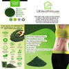 25g UKHealthHouse Pure Organic Spirulina Powder x 25g - 62.3%