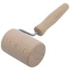 teemando® Rolling pin for baking tray corners, cylindrical corner roller