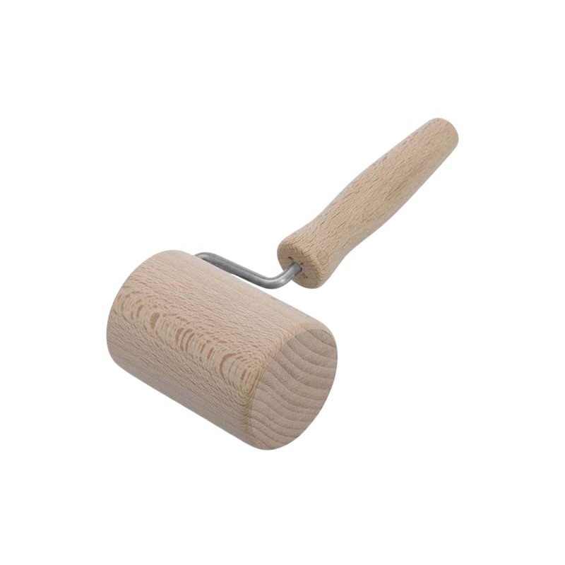 teemando® Rolling pin for baking tray corners, cylindrical corner roller