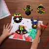 DIYASY Christmas Scratch Art Paper,96Pcs Crafts Kits Magic Rainbow Scratch