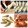 Tinfol 20 Pack 4.7Inch Cream Horn Molds, Baking Cones Cream