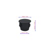 30 Pcs Black Hole Plugs 10mm (3/8") for Cabinet and