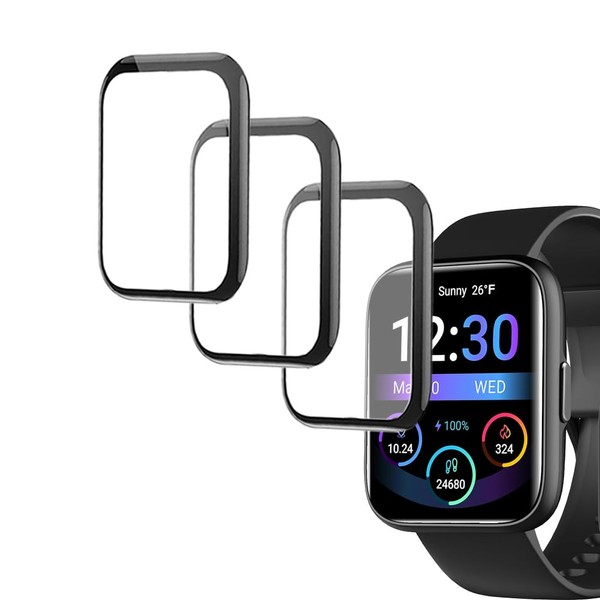 smaate Compatible with OYV TGW101 1.83”, 3D Smart Watch Screen