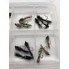 BestCity Fly Fishing Hares Ear NYMPHS + FREE FLY BOX