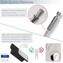 Refrigerator Lock Combination, Child Proof Fridge Lock, Cabinet Locks Baby Proofing, for Fridge, Cabinets, Drawers, Windows and Child Proof Cabinet Locks - No Keys Needed No Drill