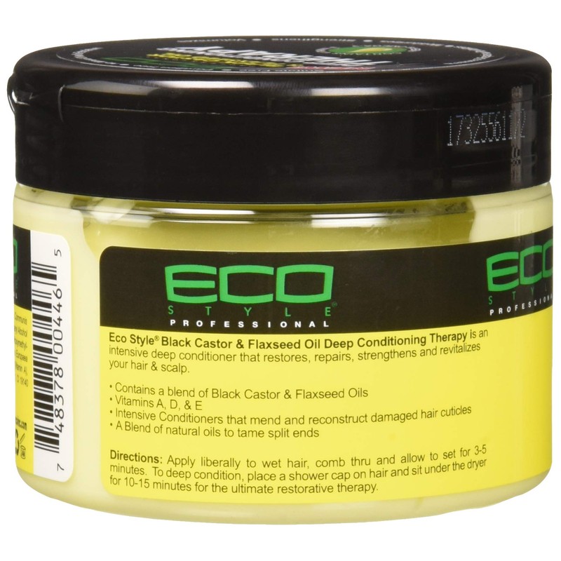 Ecoco Black Castor and Flaxseed Oil Deep Conditioning Therapy