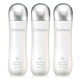 Koreana Fermented Whitening Emulsion, 150ml, 3 pieces / 코리아나 발효화이트닝 에멀젼, 150ml, 3개