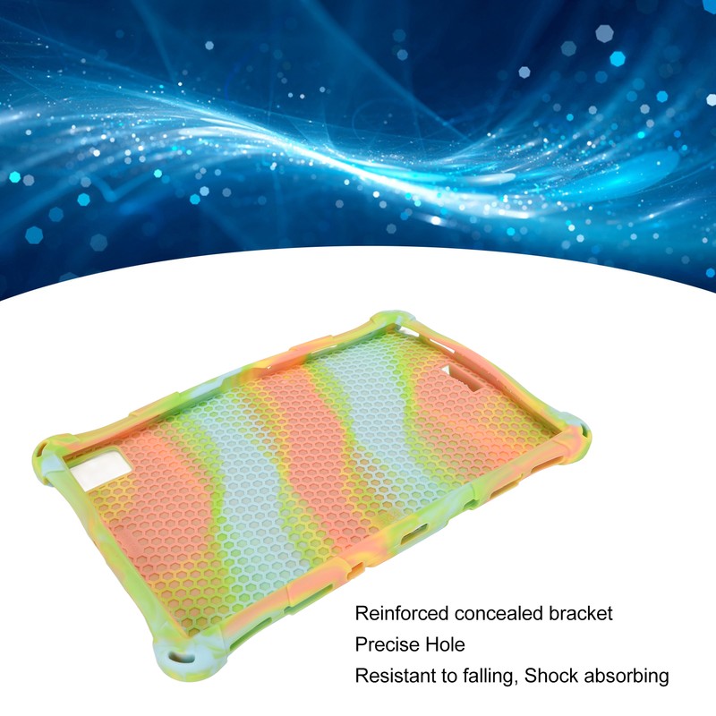 Silicone Tablet Case Anti Slip Falling Resistant Protective Case with