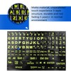 Universal English Large Lettering Keyboard Stickers Full Set for PC