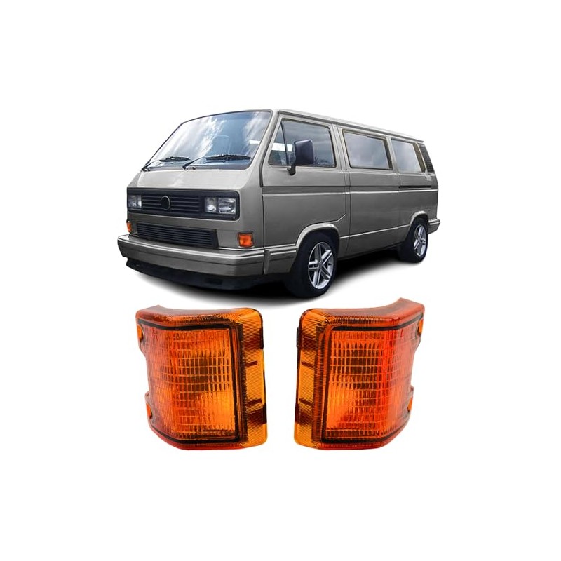 Indicator Orange Set Right and Left Fits VW T3 Bus
